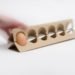 Otília Erdélyi, egg carton, cardboard design, envrionmentally friendly design, Moholy-Nagy University, simple design, redesign, egg box, cardboard egg box
