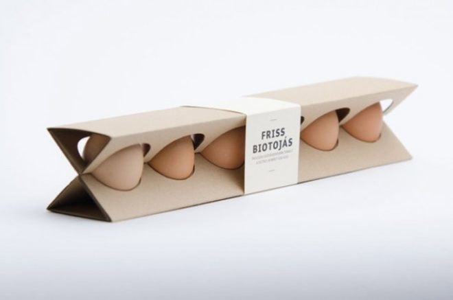 Otília Erdélyi, egg carton, cardboard design, envrionmentally friendly design, Moholy-Nagy University, simple design, redesign, egg box, cardboard egg box