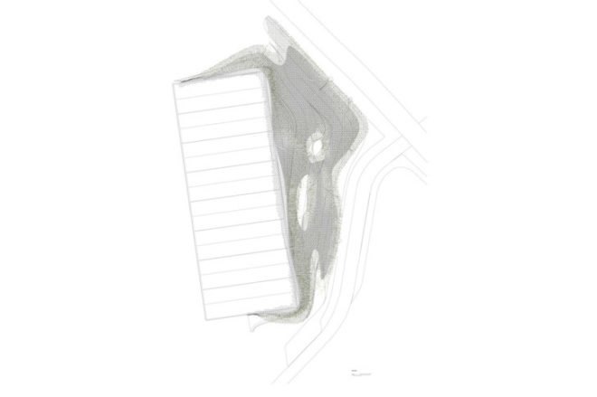 Emotioning Topography, Solar Parking Canopy, green parking structures, solar parking structures, solar powere parking structure, biomimicry, green architecture, disguincio & co