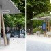 Escale Numérique, Mathieu Lehanneur, jcdecaux, paris, wifi station, green roof, digital break, internet station