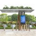Escale Numérique, Mathieu Lehanneur, jcdecaux, paris, wifi station, green roof, digital break, internet station