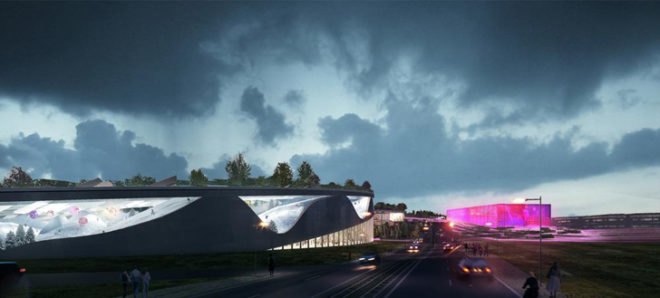 Europa City, Manuelle Gautrand, green architecture, cultural center
