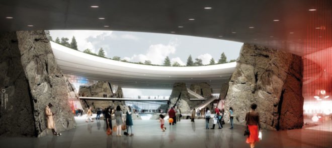 Europa City, Manuelle Gautrand, green architecture, cultural center