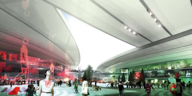 Europa City, Manuelle Gautrand, green architecture, cultural center