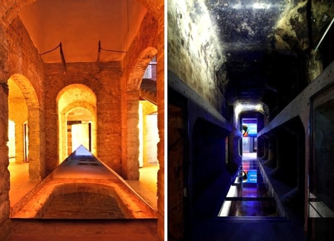 Jean Nouvel, Fabrica Moritz, Moritz Brewery, green renovation, green design, sustainable design, eco-design, skylights, subterranean, museum, history, Spain, Barcelona