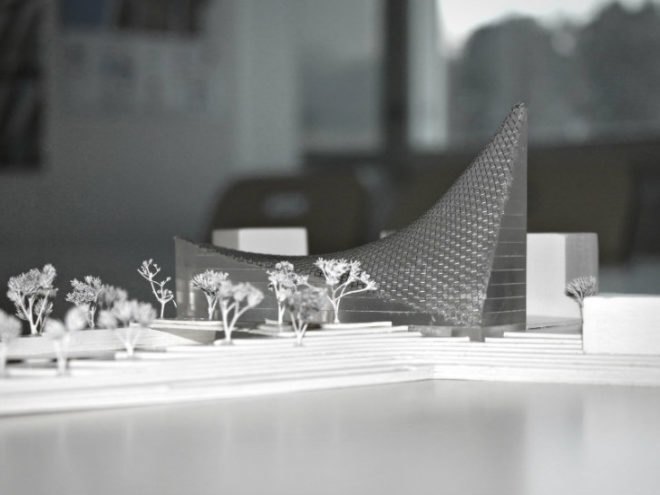 Fokka, Arto Ollila, indoor park, helsinki, mixed-use development, glass pyramid,