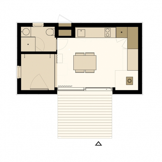 Freedomky Prefab House Atelier Štěpán, modular architecture, low-energy dwelling, green design, passive house