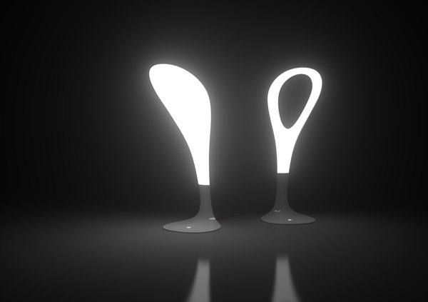 Gergő Kassai Motion Lamp. LED lighting, green design