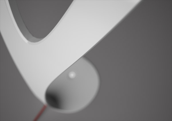 Gergő Kassai Motion Lamp, LED lighting, green design