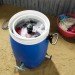 giradora, washing machine, human power, foot pedal, portable, affordable, electricity, dryer, spin