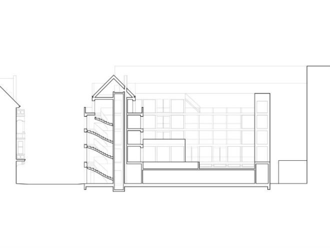 H27D, Kraus Schoenberg Architects, konstanz, germany, urban infill, lightweight concrete, solar passive design