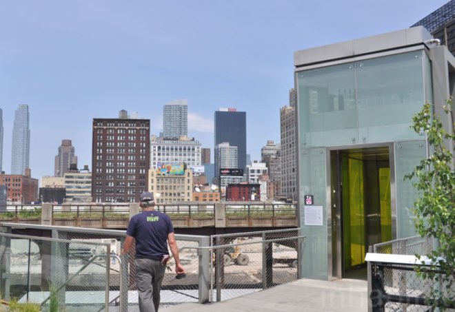 High Line Park, Friends of the High Line, New York City Parks, Elevated Train Tracks, Adaptive Reuse Project, Elevated Garden