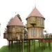 JK Rowling, Harry Potter, Hogwarts, luxury tree-houses, tree-houses, children playhouses, multi millionaire,