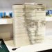Art, Recycled Materials, Hong Yi, Red, Mark Zuckerberg, Facebook, books sculpture,