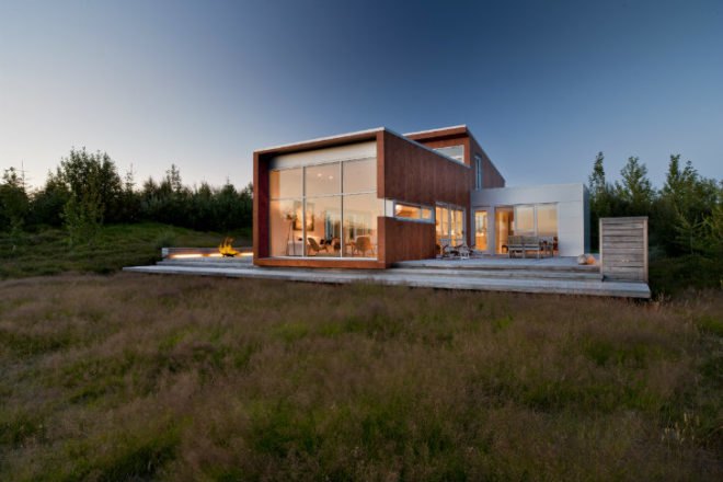 Ice House, MinArc, iceland, eco house, eco vacation home, green home,