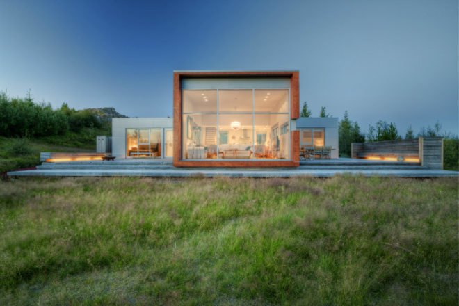 Ice House, MinArc, iceland, eco house, eco vacation home, green home,