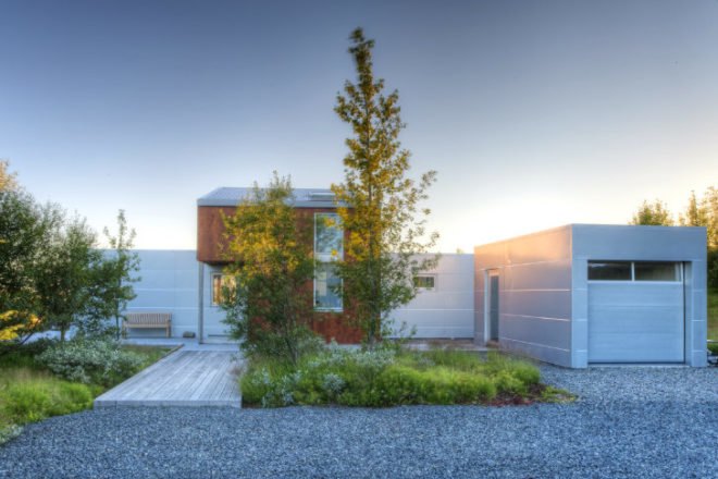 Ice House, MinArc, iceland, eco house, eco vacation home, green home,