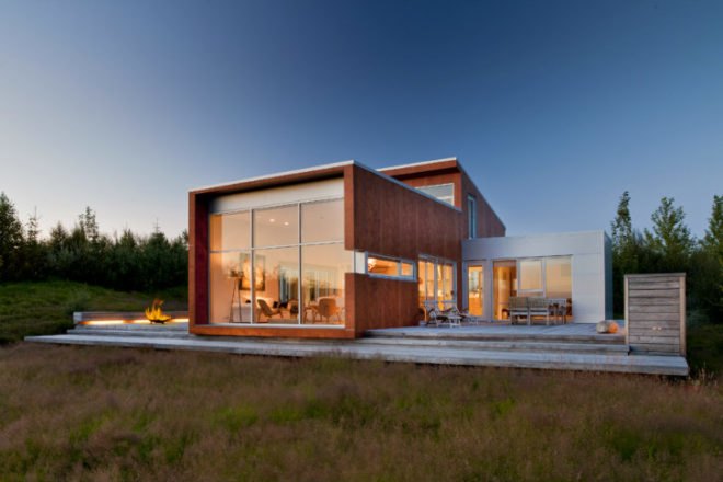 Ice House, MinArc, iceland, eco house, eco vacation home, green home,