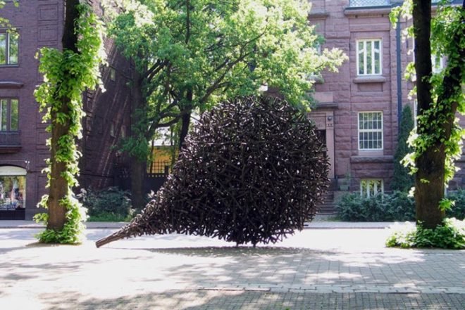 Jaakko Pernu, finland, Oulu, willow, public sculptures, biodegradable materials, temporary, branches, Botanical, Green Materials, Urban design, Recycling / Compost, Landscape Architecture
