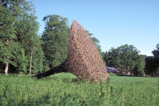 Jaakko Pernu, finland, Oulu, willow, public sculptures, biodegradable materials, temporary, branches, Botanical, Green Materials, Urban design, Recycling / Compost, Landscape Architecture