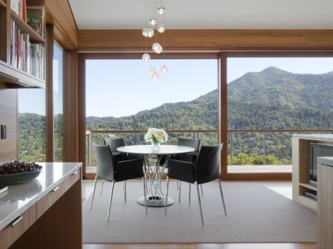 Kentfield Hillside Residence, Turnbull Griffin Haesloop, green roof, green home, eco home, living roof, sustainable home, bay area