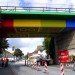 LEGO, paint, art, urban renewal, green design, sustainable design, Wuppertal, Germany, bridge, Megx, Martin Heuwold