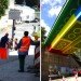 LEGO, paint, art, urban renewal, green design, sustainable design, Wuppertal, Germany, bridge, Megx, Martin Heuwold