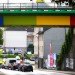 LEGO, paint, art, urban renewal, green design, sustainable design, Wuppertal, Germany, bridge, Megx, Martin Heuwold