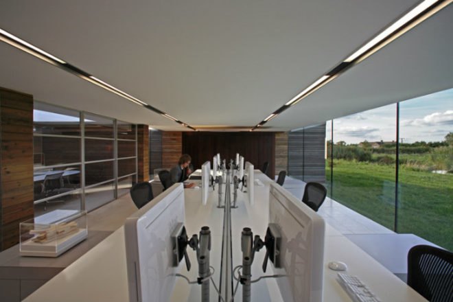 Long Barn Studio, Nicolas Tye Architects, architecture office, barn renovation, green renovation, uk