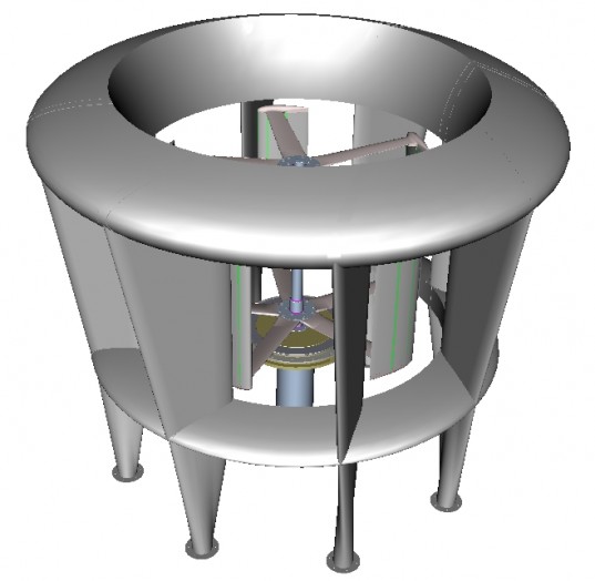 McCamley vertical axis wind turbine, wind turbine, wind power, wind energy, vertical axis turbine, McCamley, urban wind farm, McCamley MT01 Mk2 vertical-axis wind turbine, keele university, renewable energy
