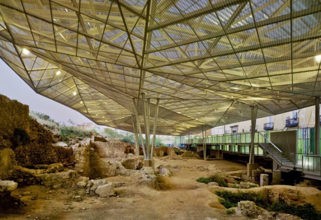 amanncanovasmaruri, archaeology architecture, Cartagena, Cartagena green building, Spain Green building