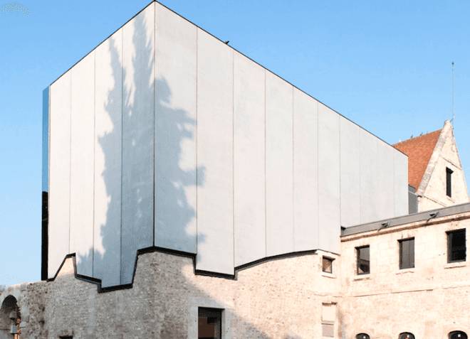 France, Normany, Louviers Music School, glazing, green renovation, green design, 17th century building, sustainable design, eco-design, landscape rehabilitation, renovation, convent