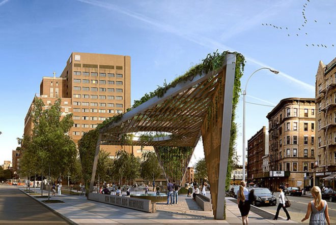aids memorial park nyc, aids memorial, aids memorial new york, nyc aids memorial, studio a+i, new york news, new york design, new york architecture, green design, eco design, sustainable design, green architecture, eco architecture, sustainable architecture, green nyc, green building nyc, green memorial nyc, trellis, nyc trellis, st. vincents hospital