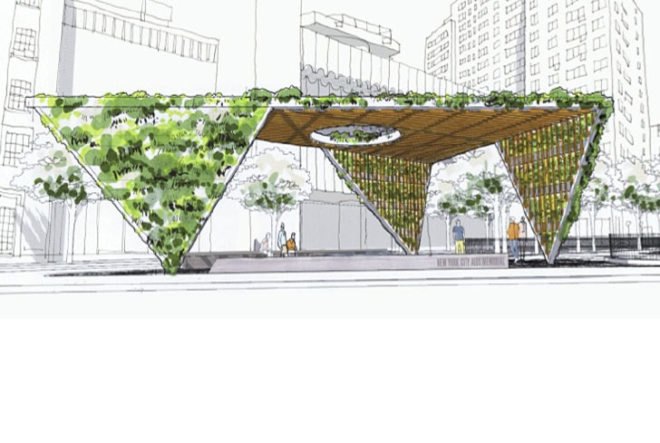 aids memorial park nyc, aids memorial, aids memorial new york, nyc aids memorial, studio a+i, new york news, new york design, new york architecture, green design, eco design, sustainable design, green architecture, eco architecture, sustainable architecture, green nyc, green building nyc, drawing, green memorial nyc, trellis, nyc trellis, st. vincents hospital