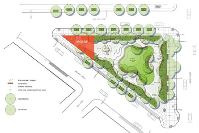 aids memorial park nyc, aids memorial, aids memorial new york, nyc aids memorial, studio a+i, new york news, new york design, new york architecture, green design, eco design, sustainable design, green architecture, eco architecture, sustainable architecture, green nyc, green building nyc, plan drawing, green memorial nyc, trellis, nyc trellis, st. vincents hospital