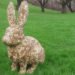 Olga Ziemska, Sculpture, nature art, natural art, Heartwood rabbit