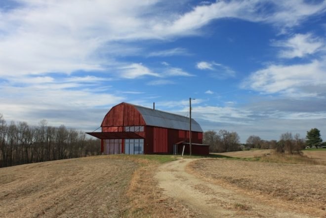 Re-barn, Autotroph, Tobacco Barns, adaptive re-use, solar power, green design, sustainable design, eco-design, Maryland, photovoltaic panels, green renovation, sustainable development