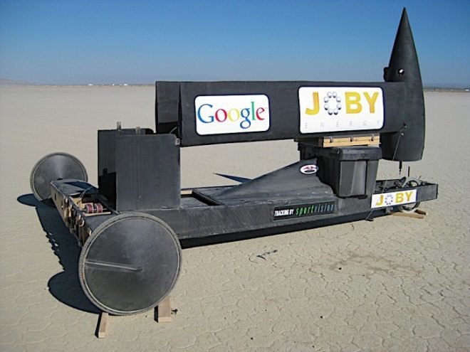 Rick Cavallaro, Blackbird, wind-powered car, wind power, wind energy, green transportation, green car, DDWFTTW