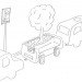 Matteo Cibic, Tree Trolley, Tree Trolley and Bench, Urban design, parking space parkelts, parkets, urban greening, greening spaces in the city, greening cities