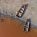 lake retba, lac rose, micro algae, pink waters, senegal, pink lake, tourist attraction