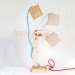 Shigeki Yamamoto, playful lamp, wooden lamp, customizable, Spiellampe, humorous design, DIY, Interactive Objects, Green Lighting