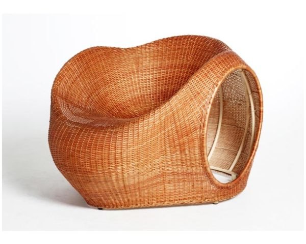 Botanical, green furniture, Green Materials, Studio Eggpicnic, mimbre, wicker, amalia seat, organic lines, curvaceous, Chimbarongo, chile