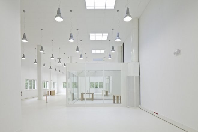 Dijon, France, Teletech, MVRDV, adaptive reuse, green renovation, daylighting, skylights, green design, sustainable design, eco-design, call center