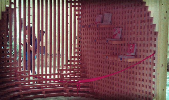 Atelier Vecteur, Festival of Lively Architecture, timber, pavilion, temporary architecture, green design, sustainable design, eco-design, Montepellier, natural materials