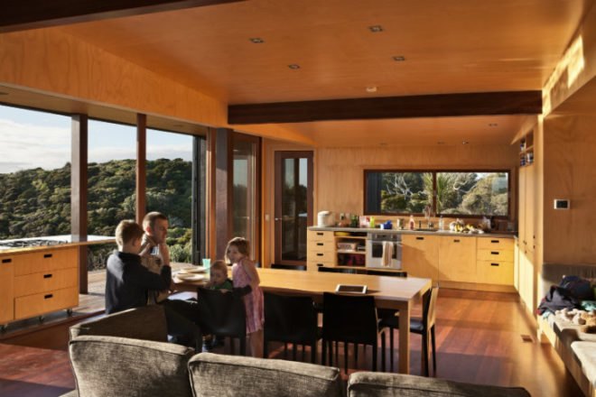 Tutukaka House, Crosson Clarke Carnachan, vacation home, beach home, eco home, daylighting, moveable shutters, new zealand