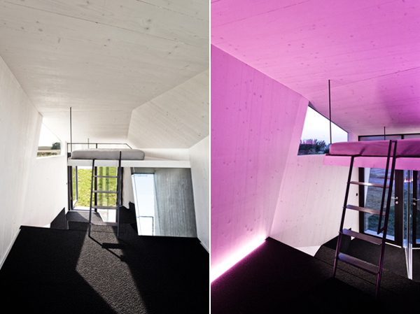 micro hotel, green building, Austrian hotel, mobile building, parametric building, tiny hotel, tiny home