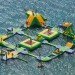 green design, eco design, sustainable design, Wibit Sports Park, inflatable sports park, inflatable island