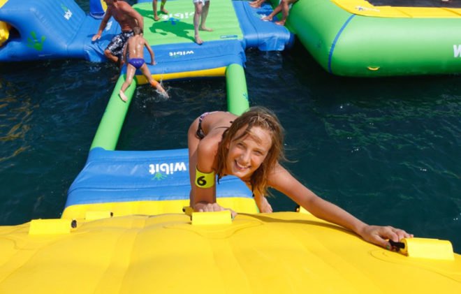 green design, eco design, sustainable design, Wibit Sports Park, inflatable sports park, inflatable island