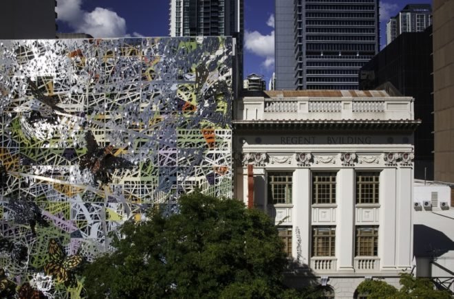 Studio 505, Brisbane, Wintergarden, facade, Australia,