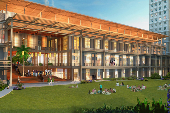 Pelli Clarke Pelli, Yale-NUS Campus, César Pelli, PCP Architectus, Yale, Singapore